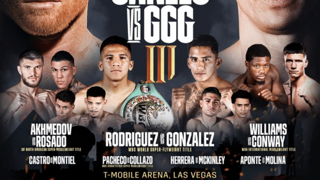 Canelo vs GGG 3 Undercard Fights Preview
